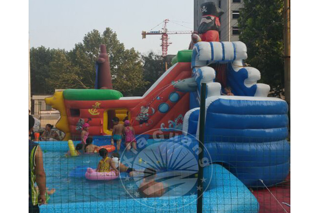 上海水池儿童滑梯